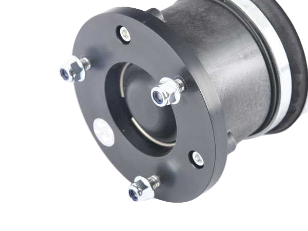 Close up Bilstein twin-tube air suspension strut assembly