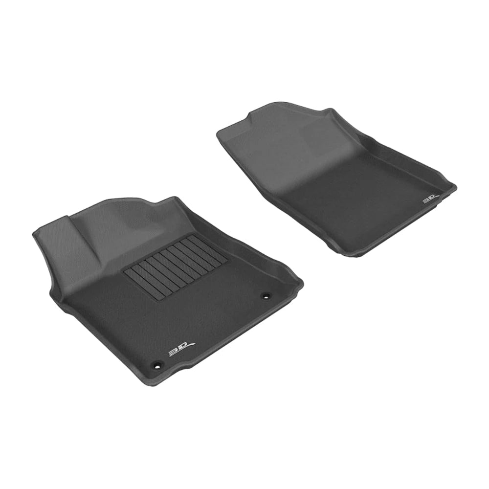 3D MAXpider 2013-2018 Toyota Avalon Kagu 1st Row Floormat - Black - 3D MAXpider ACEL1TY13011509
