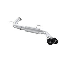 Load image into Gallery viewer, MBRPS47123CF-MBRP 21-24 Hyundai Hyundai T304 Stainless Steel 3in Axle-Back Rear Exit W/Dual Carbon Fiber Tip-Axle Back-MBRP