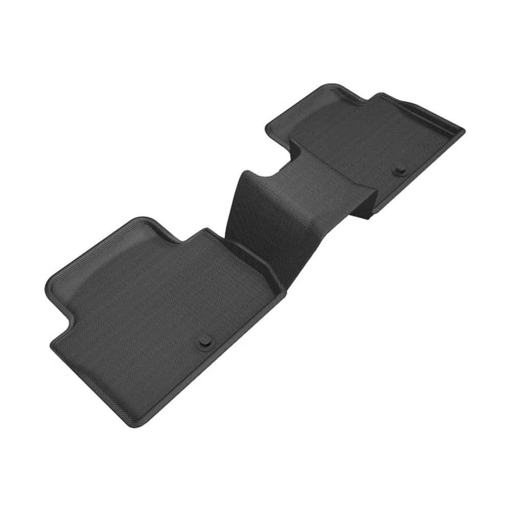 3D MAXpider 2018-2020 Kia Stinger Kagu 2nd Row Floormats - Black - 3D MAXpider ACEL1KA04521509