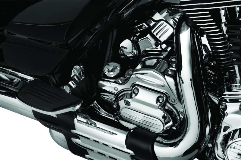 KUR7847-Kuryakyn Starter Cover 07-16 Touring Chrome-Engine Covers-Kuryakyn