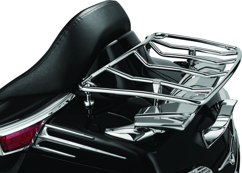 KUR7159-Kuryakyn Multi-Rack Adjustable Trunk Luggage Rack Chrome-Cargo Organization-Kuryakyn