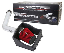 Load image into Gallery viewer, SPE9001-Spectre 11-14 Ford F250/350 V8-6.2L F/I Air Intake Kit - Polished w/Red Filter-Cold Air Intakes-Spectre