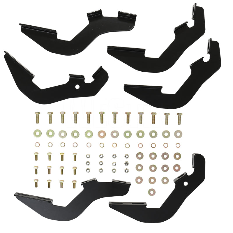 Westin 21-22 Ford Bronco Running Board Mount Kit - (Use w/ 27-74725)-Hardware Kits - Other-Westin