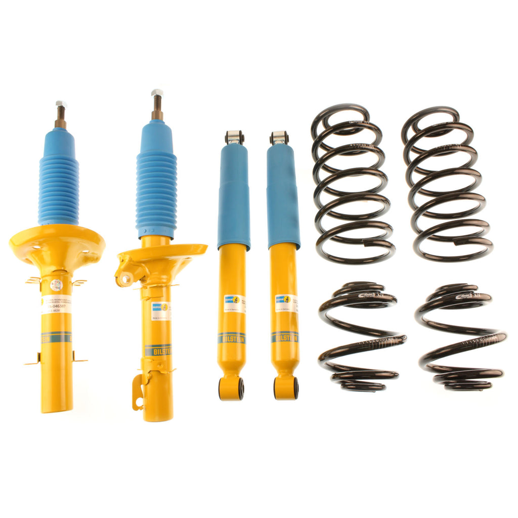 -Bilstein B12 2002 Audi TT Quattro ALMS Edition Front and Rear Complete Suspension Kit-Shock & Spring Kits-Bilstein