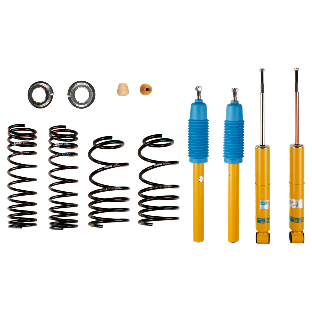 -Bilstein B12 1975 Volkswagen Rabbit Base Front and Rear Suspension Kit-Shock & Spring Kits-Bilstein