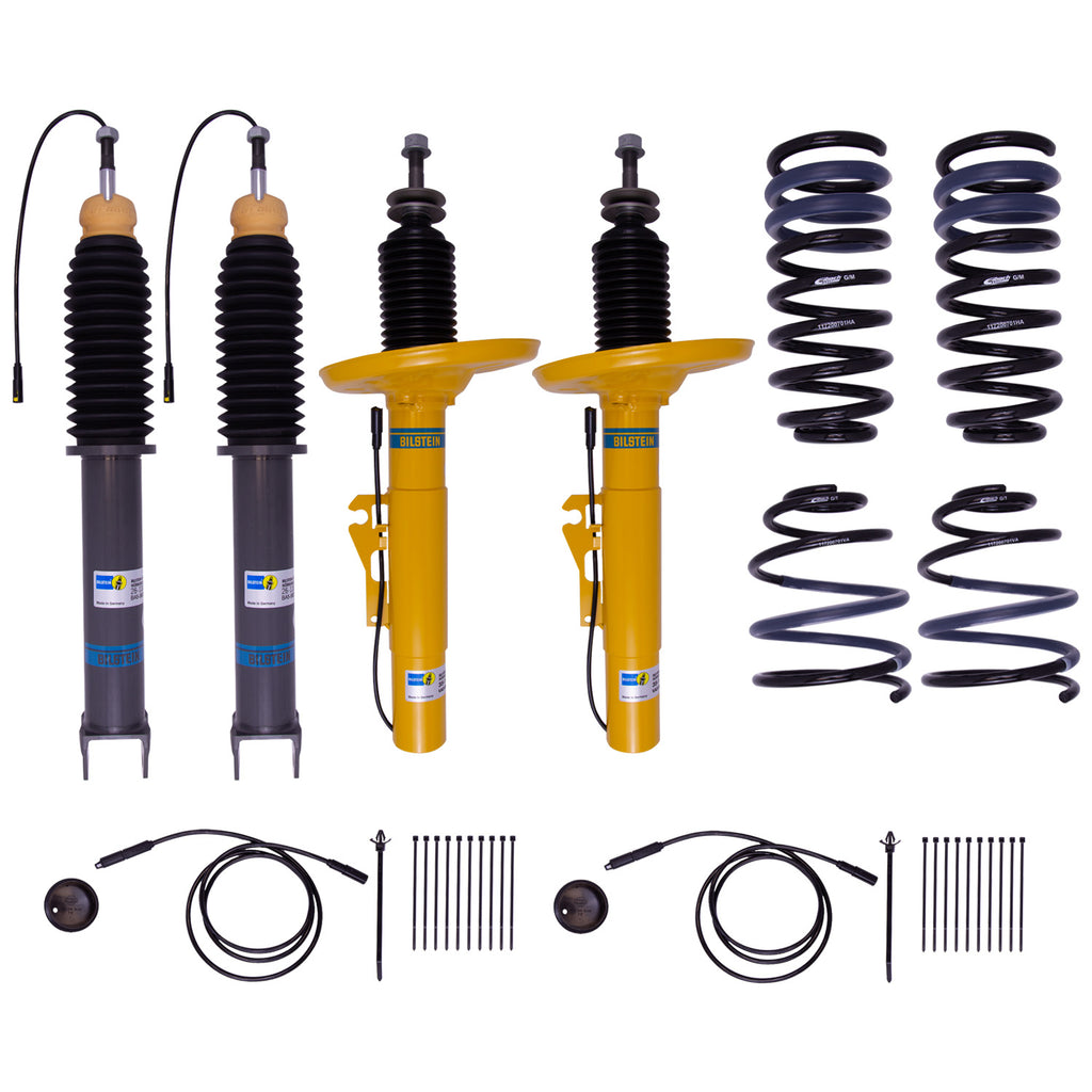 -Bilstein B12 (Pro-Kit) 05-11 Porsche 911 Carrera H6 3.6L/S H6 3.8 Front and Rear Suspension Kit-Shock & Spring Kits-Bilstein