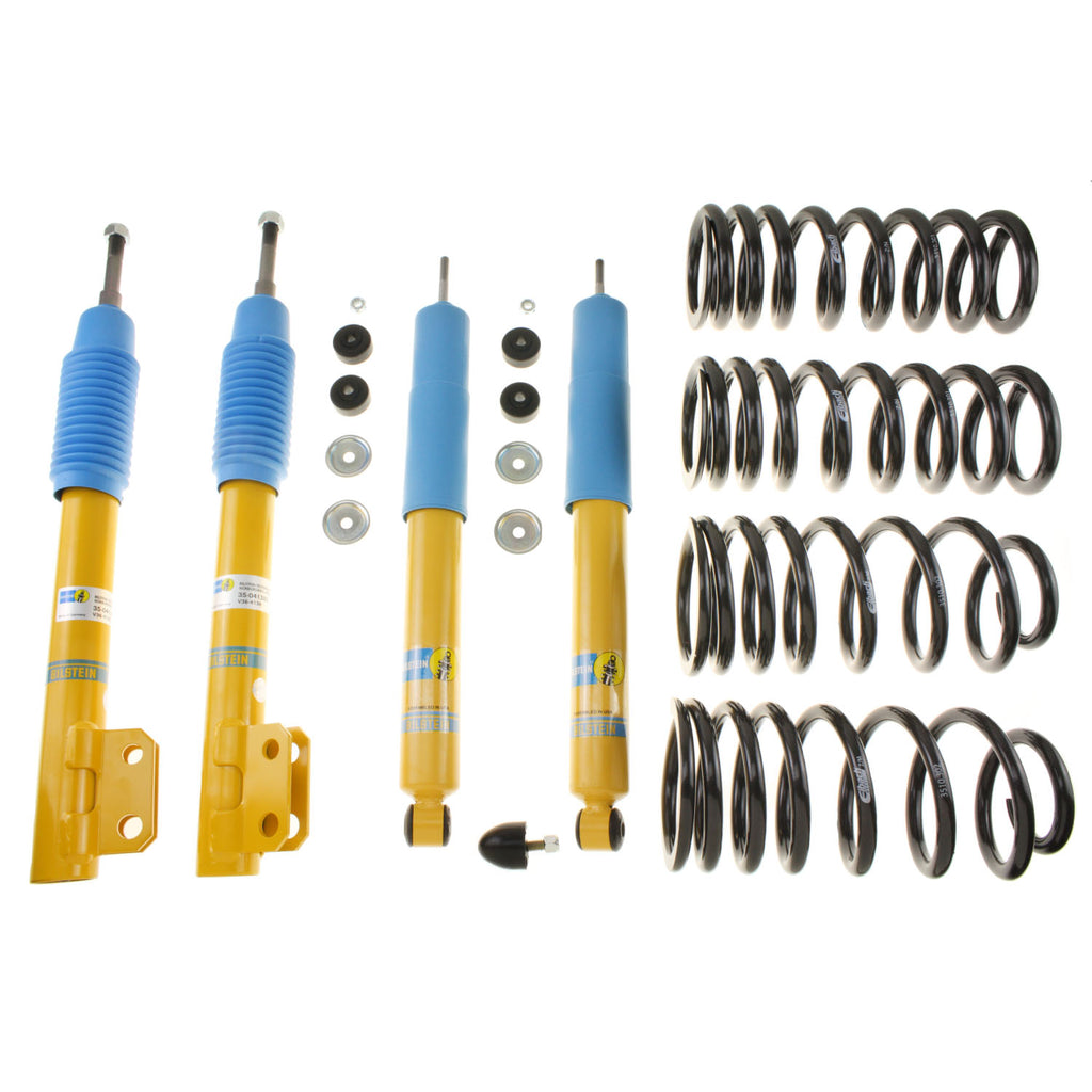 -Bilstein B12 (Pro-Kit) 94-04 Ford Mustang GT V8 Front & Rear Suspension Kit-Shock & Spring Kits-Bilstein