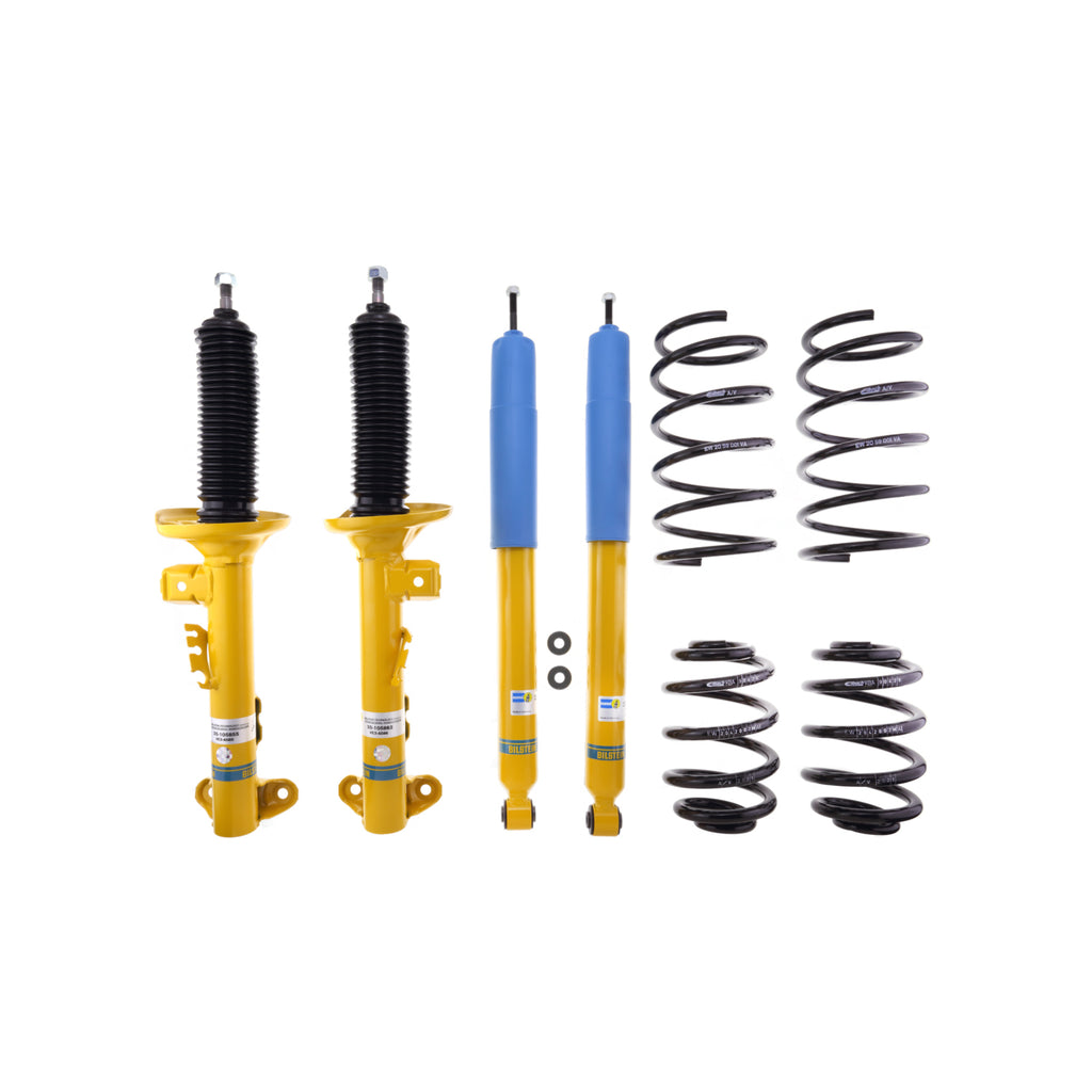 -Bilstein B12 1999 BMW M3 Base Front and Rear Suspension Kit-Shock & Spring Kits-Bilstein