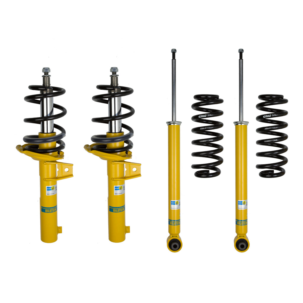 -Bilstein B12 15-16 Audi S3 Prestige L4 2.0L/Premium Plus L4 2.0L Front and Rear Suspension Kit-Shock & Spring Kits-Bilstein