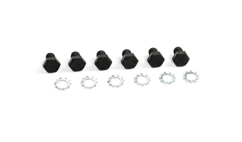 CGSCF1007-Cometic Flexplate Bolts 7/16 - 20 x 11/16in - Grade 8 With Black Oxide Finish and Lock Washers-Head Gaskets-Cometic Gasket