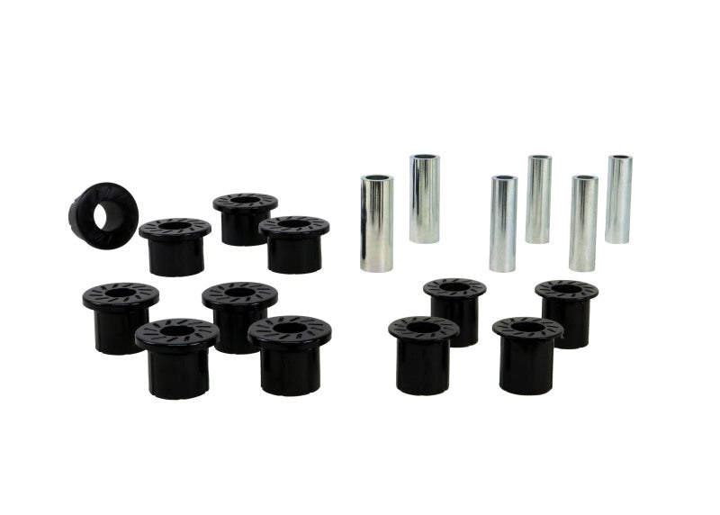 Whiteline-Whiteline 1999 Ford F-250 Spring - Eye Front/Rear And Shackle Bushing