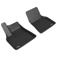 Load image into Gallery viewer, 3D MAXpider 2020-2020 Tesla Model Y Kagu 1st Row Floormat - Black - 3D MAXpider ACEL1TL01711509