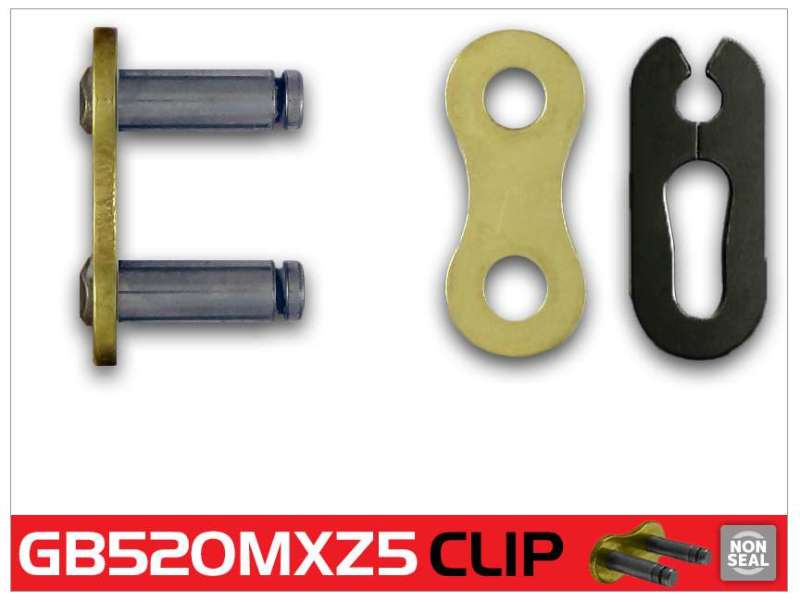 RKCGB520MXZ5-CL-RK Chain GB520MXZ5-CLIP - Gold-Chains-RK Chain