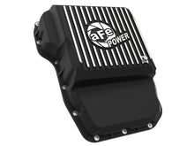 Load image into Gallery viewer, aFe aFe Transmission Pan (Black w/ Machined Fins) 13-19 Dodge Diesel Trucks L6-6.7L (td)