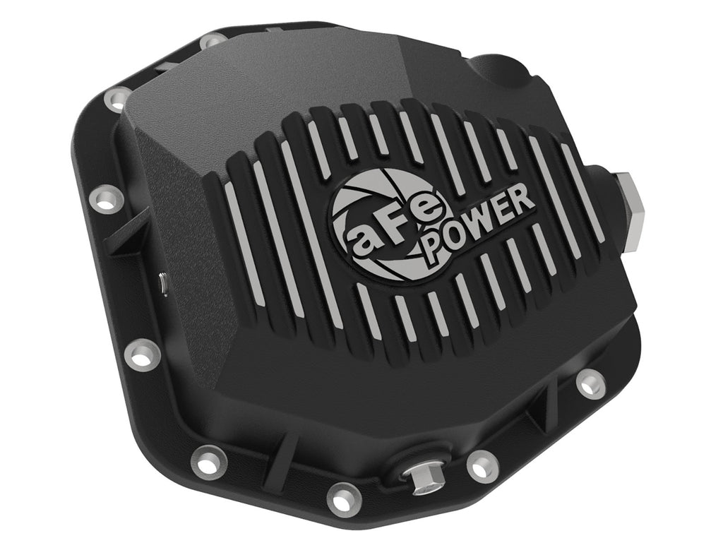 aFe aFe POWER 2021 Ford Bronco w/ Dana M220 Differential Cover Black Street Series w/ Machined Fins