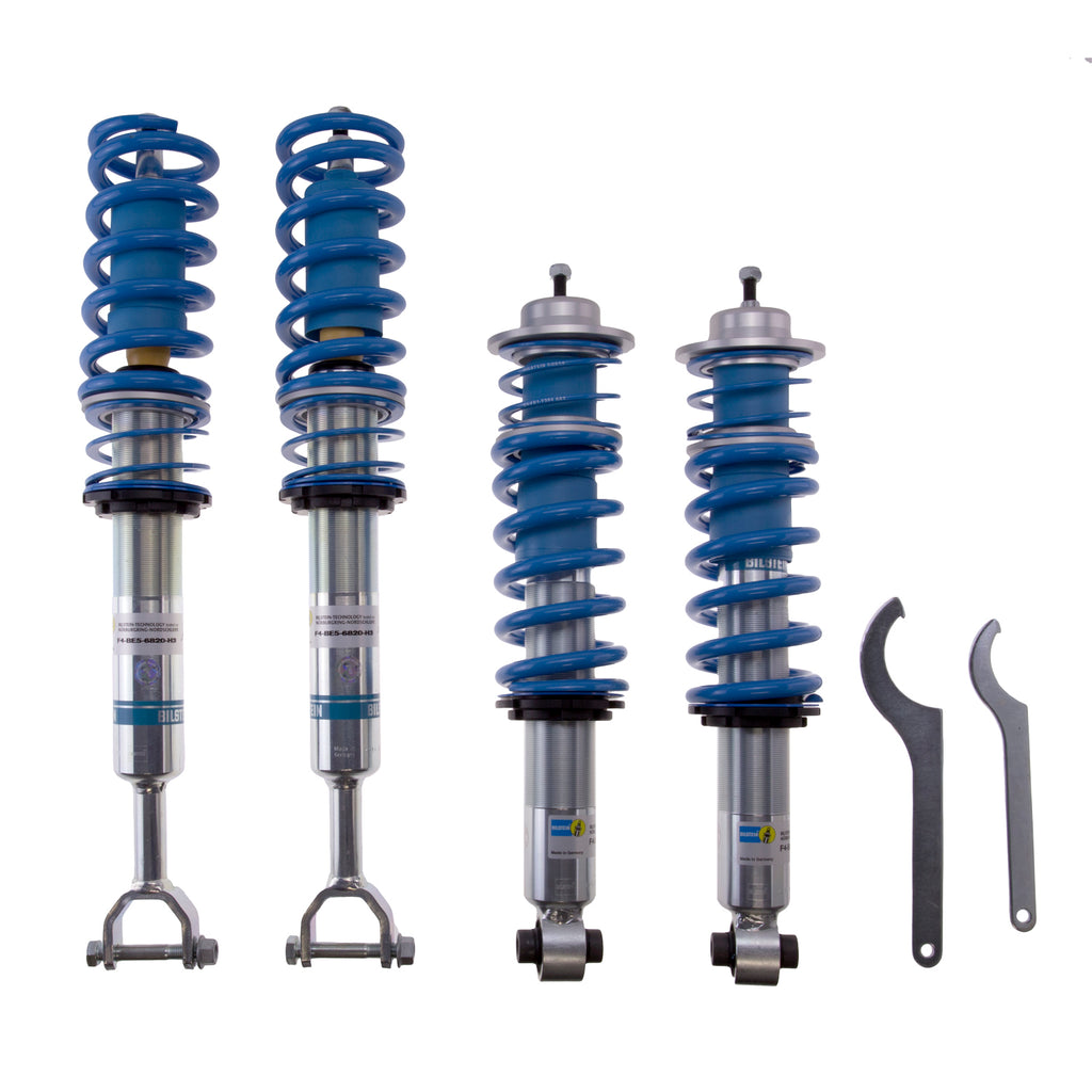 -Bilstein B14 1998 Audi A6 Quattro Avant Front and Rear Suspension Kit-Coilovers-Bilstein