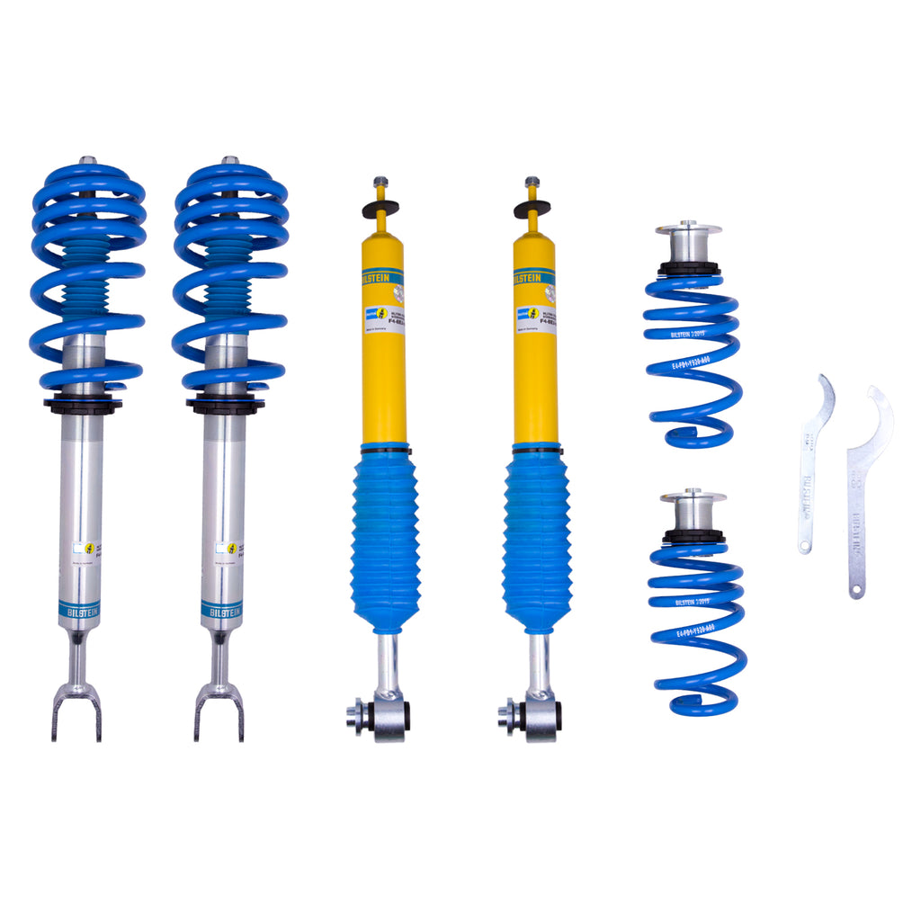 -Bilstein B14 2006 Audi A6 Base Front and Rear Suspension Kit-Coilovers-Bilstein