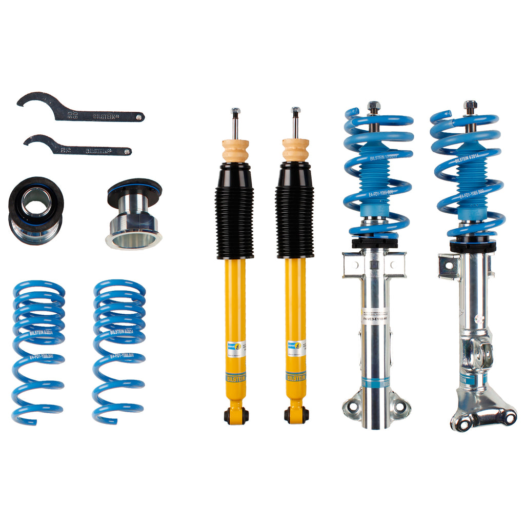 -Bilstein B14 2009 Mercedes-Benz C230 Base Front and Rear Suspension Kit-Coilovers-Bilstein