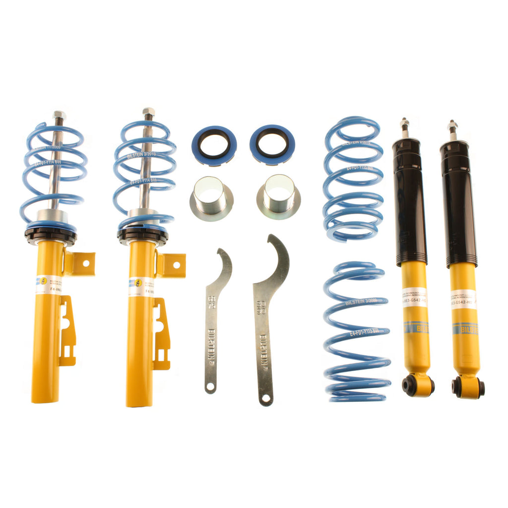 -Bilstein 2008 Smart Fortwo Passion Front and Rear Performance Suspension System-Shock & Spring Kits-Bilstein