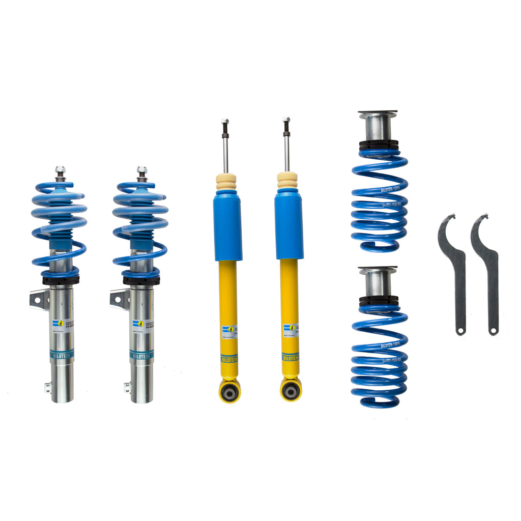 -Bilstein B14 (PSS) Front & Rear Performance Sus System 2015 VW Golf w/ 50mm Outside Dia Strut-Coilovers-Bilstein