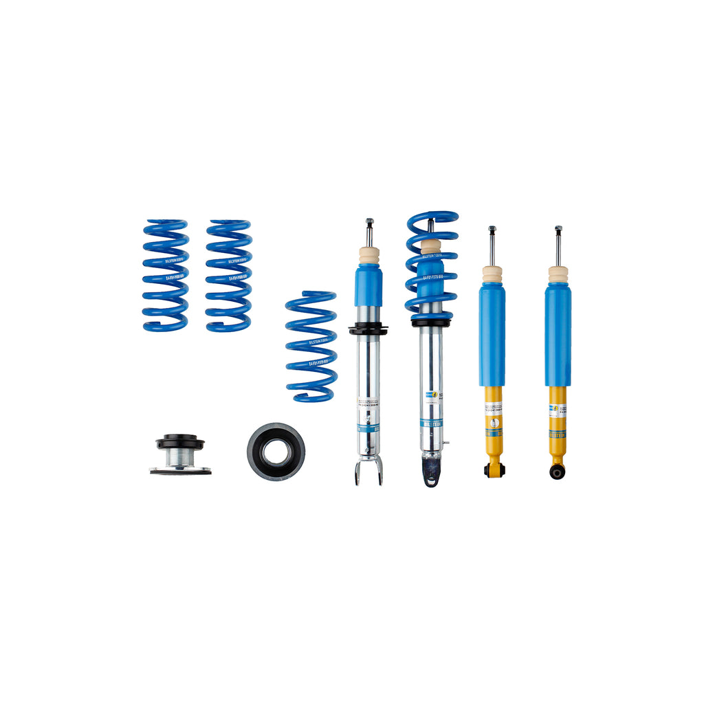 -Bilstein B14 2015 Mercedes Benz C300 Front and Rear Performance Suspension System-Coilovers-Bilstein