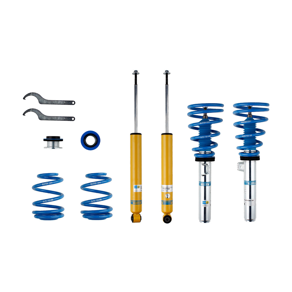 -Bilstein B14 2001-2006 BMW 330ci Front and Rear Suspension Kit-Coilovers-Bilstein