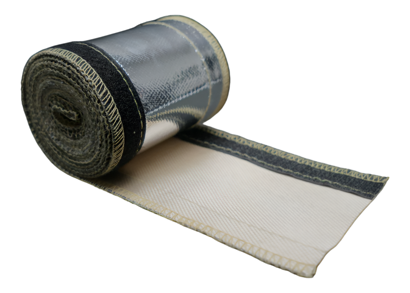 DWK6-02-0010-V20-DeatschWerks 20ft Reflective Heat Protection Sleeving for -10 AN Hose-Thermal Sleeves-DeatschWerks