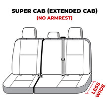 Load image into Gallery viewer, Carhartt logo patch on Covercraft SeatSaver second row seat cover in Gravel