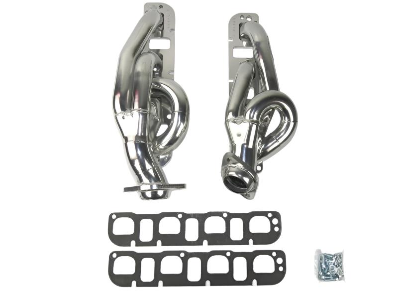 JBA1961S-1JS-JBA 03-08 Dodge RAM 5.7L HEMI 1-5/8in Primary Silver Ctd Cat4Ward Header-Headers & Manifolds-JBA