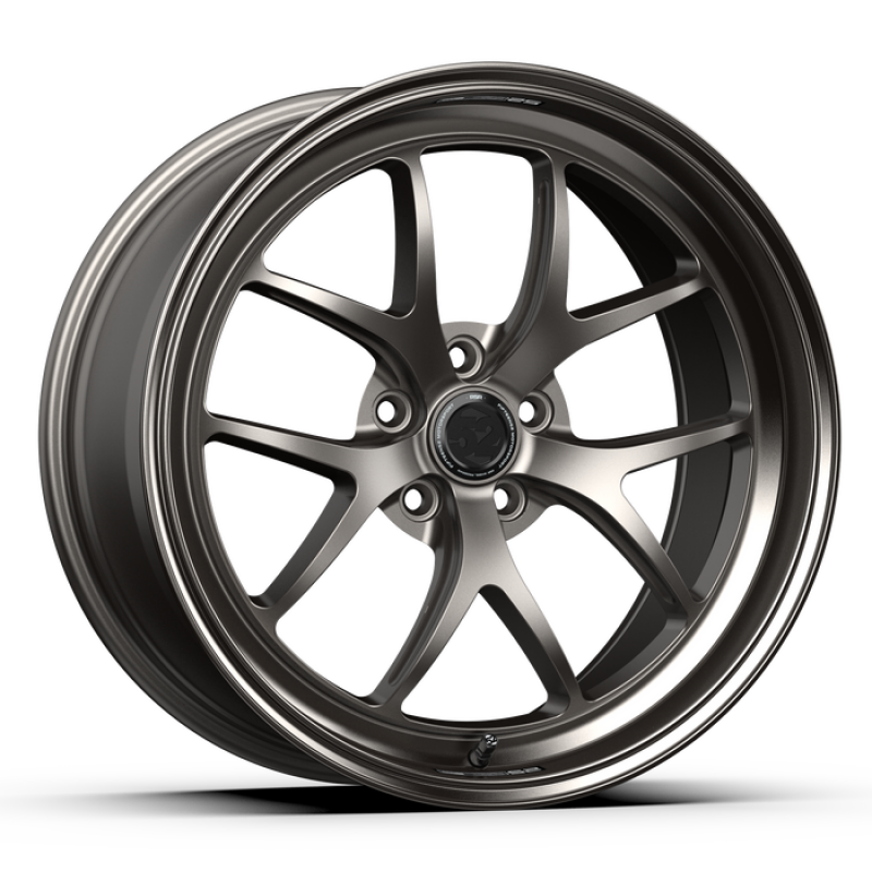 FFTRSSML-99551+40-fifteen52 Sector RSR 19x9.5 5x112 40mm ET 66.56mm Center Bore Magnesium Grey w/ Gloss Lip-Wheels - Cast-fifteen52