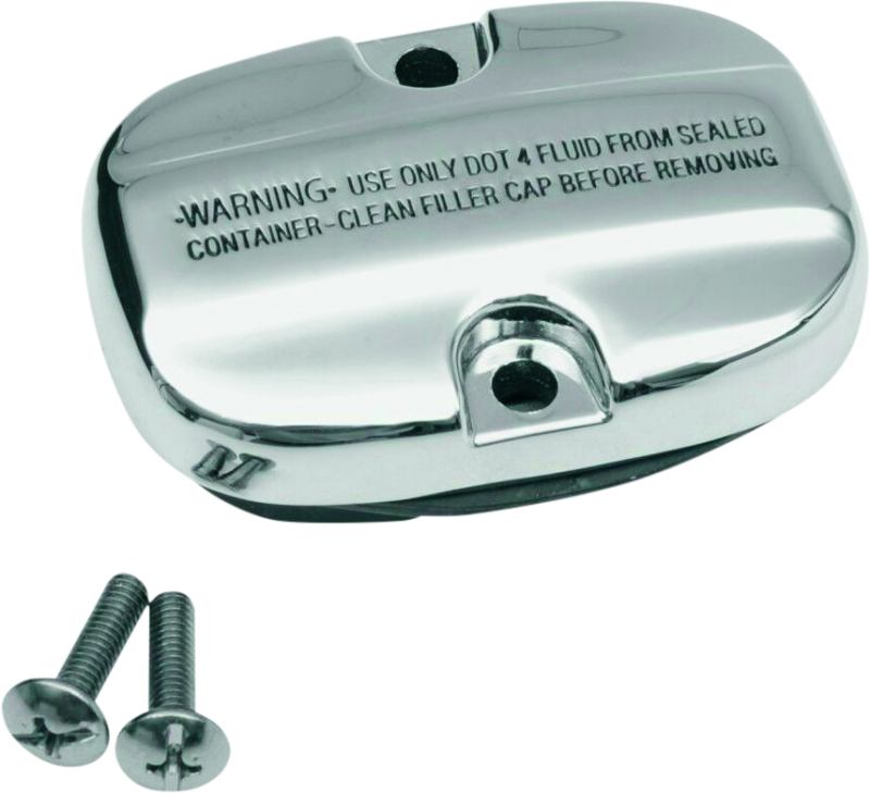 BKC482990-Bikers Choice 08-Up Touring Chrome Master Cylinder Cover-Engine Covers-Bikers Choice