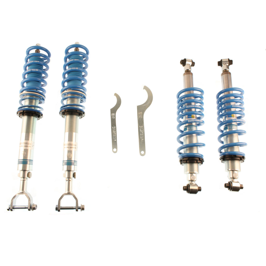 -Bilstein B16 2001 Audi S4 Base Front and Rear Performance Suspension System-Coilovers-Bilstein