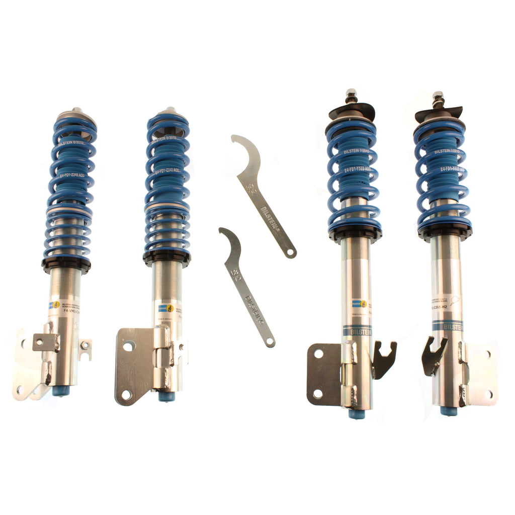 -Bilstein B16 2005 Subaru Impreza WRX STI Front and Rear Performance Suspension System-Coilovers-Bilstein