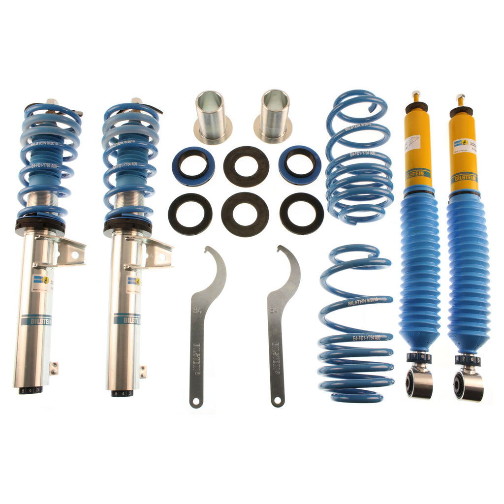 -Bilstein B16 2005 Volkswagen Jetta 2.5 Front and Rear Performance Suspension System-Coilovers-Bilstein
