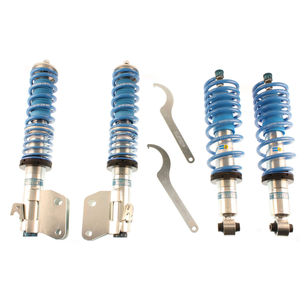 -Bilstein B16 08-14 Impreza STI Front and Rear Performance Suspension System-Coilovers-Bilstein