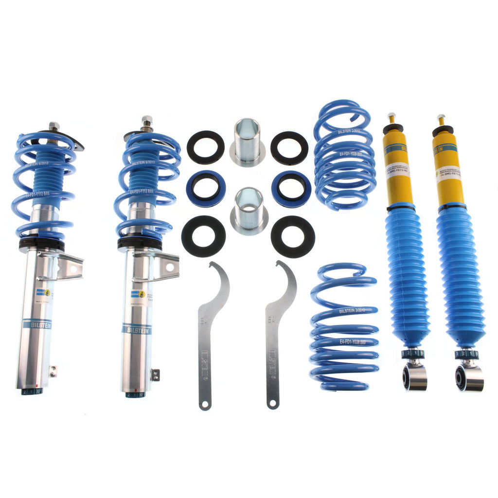 -Bilstein B16 2012 Volkswagen Beetle Turbo Front and Rear Performance Suspension System-Coilovers-Bilstein