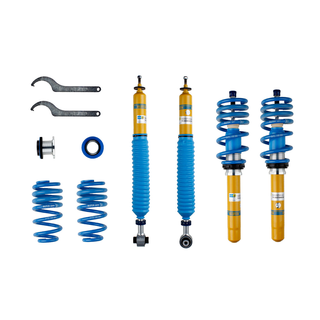 -Bilstein B16 (PSS10) 17-19 Audi A4 Front and Rear Suspension Kit-Coilovers-Bilstein
