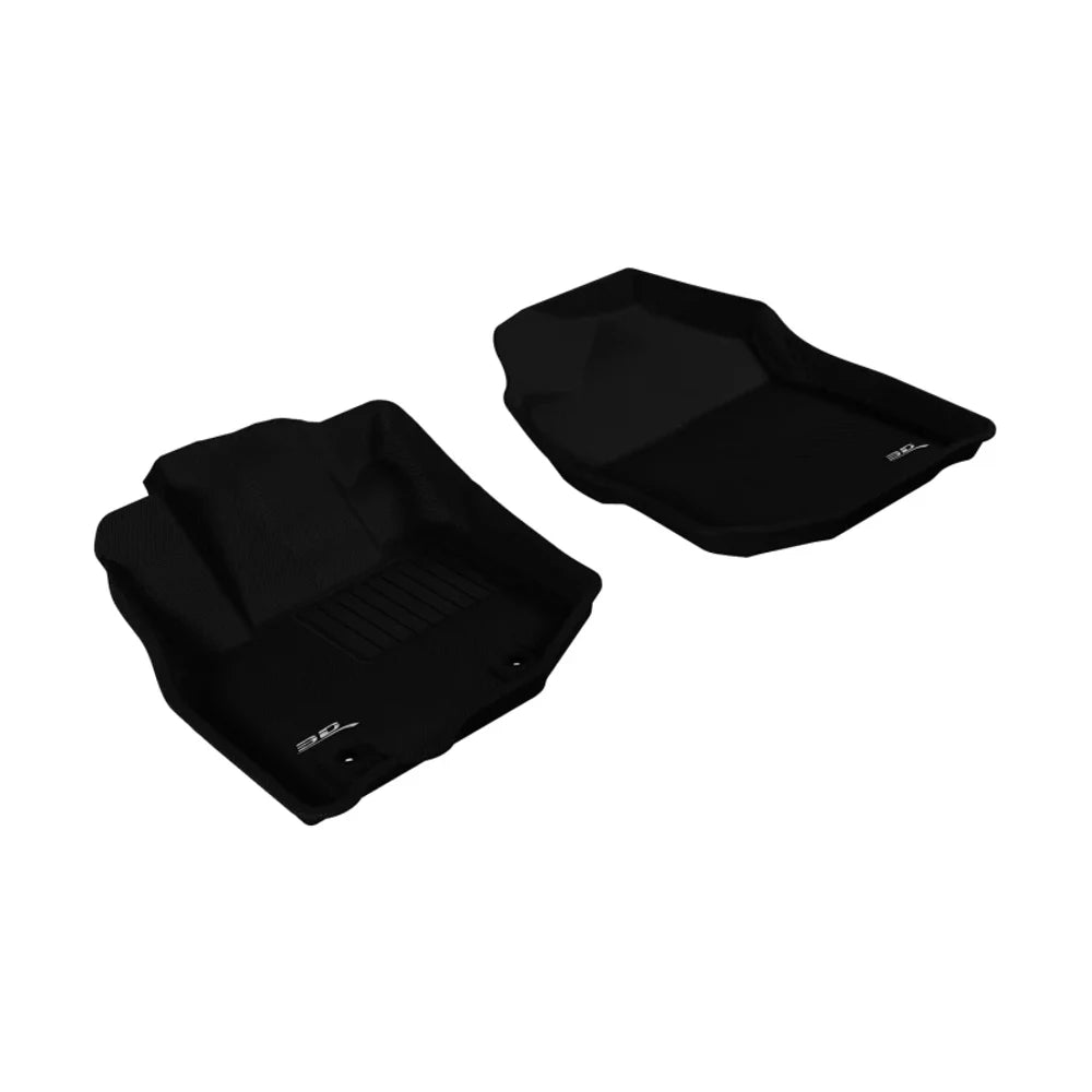 3D MAXpider 2009-2013 Honda Fit Kagu 1st Row Floormat - Black - 3D MAXpider ACEL1HD04211509