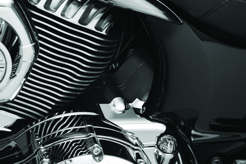 KUR5696-Kuryakyn Transmission Cover Indian Chrome-Exterior Trim-Kuryakyn
