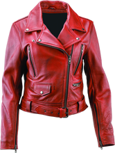 Load image into Gallery viewer, RIV094393-River Road Arabian Spice Leather Jacket Black Womens - Small-Jackets - Leather-River Road