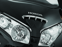Load image into Gallery viewer, KUR7322-Kuryakyn Fairing Scoop Trim 01-10 Honda GL1800 Chrome-Exterior Trim-Kuryakyn