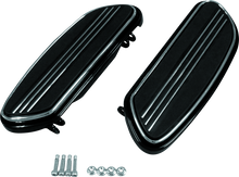 Load image into Gallery viewer, BKC482538-Bikers Choice 86-20 Touring 86-17 FLST 12-16 FLD Black Floorboard Kit Replaces H-D 50631-04 Pr-Footpegs-Bikers Choice