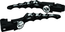Load image into Gallery viewer, KUR1091-Kuryakyn Zombie Levers 08-13 Touring Cable Gloss Black-Levers-Kuryakyn