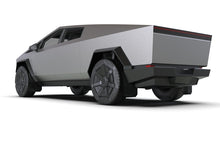 Load image into Gallery viewer, RALMF112-UR-BLK-WH-Rally Armor 2024 Tesla Cybertruck Black UR Mud Flap White Logo-Mud Flaps-Rally Armor
