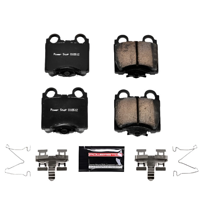 PSBZ23-771-Power Stop 98-05 Lexus GS300 Rear Z23 Evolution Sport Brake Pads w/Hardware-Brake Pads - Performance-PowerStop