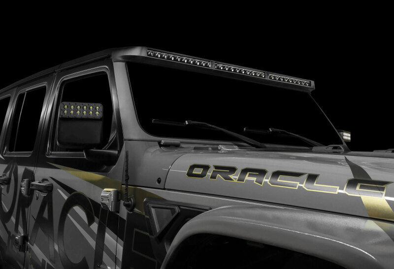 ORL5917-023-Oracle Jeep Wrangler JL/Gladiator JT Integrated Windhsiled LED Light Bar System-Light Mounts-ORACLE Lighting