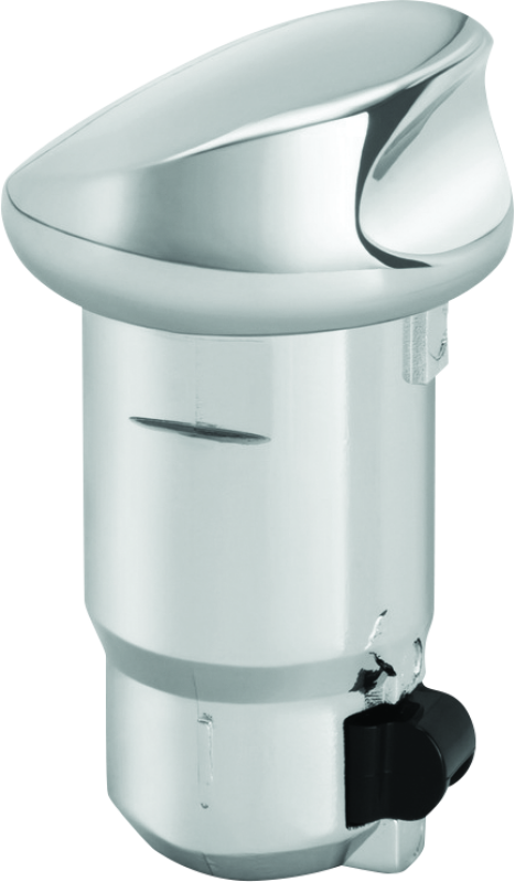 KUR3888-Kuryakyn Quick Release Fuel Door Knob Chrome-Fuel Caps-Kuryakyn