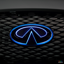 Load image into Gallery viewer, -Infiniti Q60 RGB LED Emblem (2014-2022)-Illuminated Led Logos-RGB Halo Kits