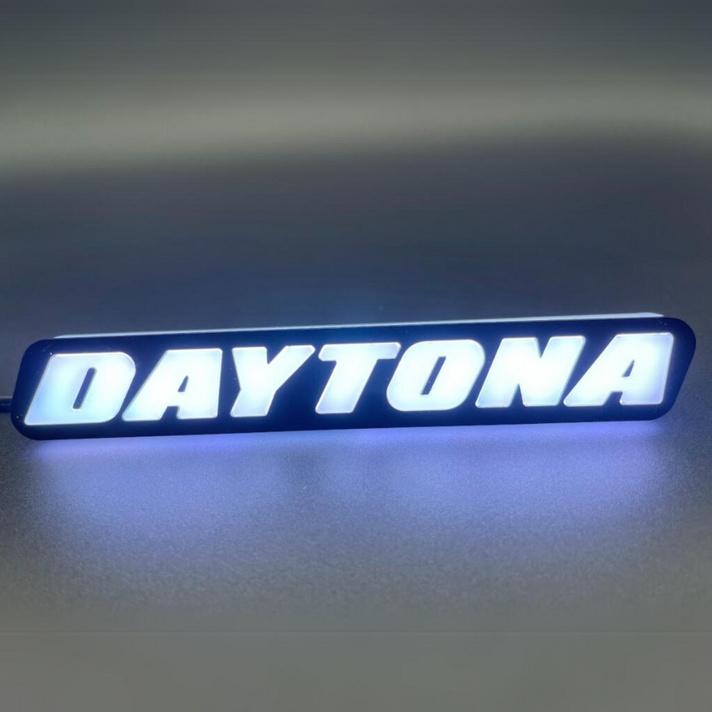 -Daytona LED Badge: (Multicolor)-Illuminated LED Emblems-RGB Halo Kits